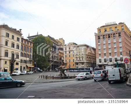 義大利羅馬的道路和城鎮景觀 義大利羅馬的道路和城鎮景觀 135158964