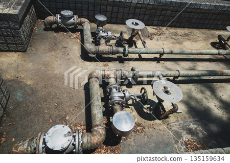 噴泉 公園 管道 135159634