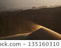 Golden Sands offers a stunning sunset view of majestic desert dunes 135160310