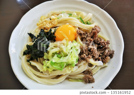 Yamanashi Prefecture Fujiyoshida Udon Chilled Udon Yamanashi Prefecture Fujiyoshida Udon Chilled Udon 135161952
