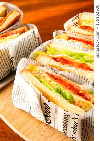 Delicious BLT sandwich 135162930