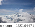 Blue sky seen from above the clouds_Mt. Kaikoma 135164471