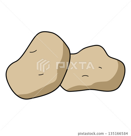 簡單的土豆插畫 簡單的土豆插畫 135166584