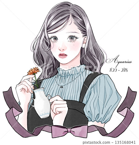 Aquarius_Latin×No Background 135168041