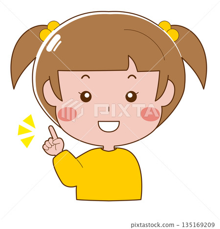 微笑著指指點點的女孩 微笑著指指點點的女孩 135169209