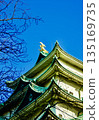 名古屋城高聳入雲 135169735