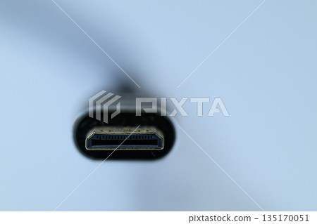 HDMI D 型（微型 HDMI）介面特寫 135170051