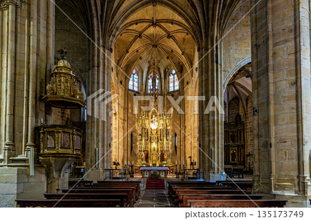 The Church of Santa Maria de la Asuncion y del Manzano in Hondar The Church of Santa Maria de la Asuncion y del Manzano in Hondar 135173749
