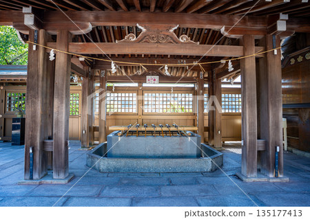 諏訪神社（長崎市）水池景色 135177413