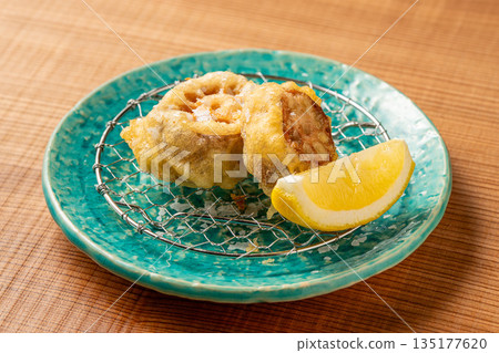 Lotus root tempura Lotus root tempura 135177620