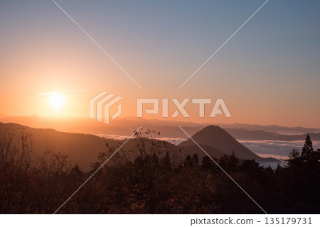 Sea of clouds Sea of clouds 135179731