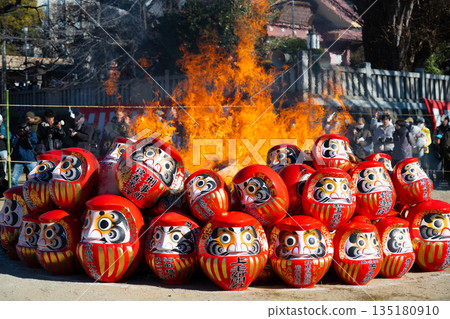 前橋初一祭 燃燒舊達摩 135180910