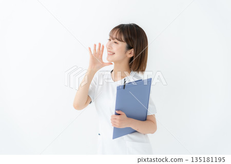 女護士制服醫療記錄歡呼 135181195