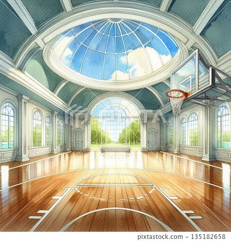 無人體育館 135182658