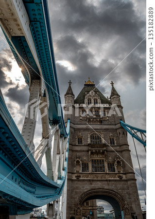 Tower Bridge In The City Center Of London, United Kingdom Tower Bridge In The City Center Of London, United Kingdom 135182889