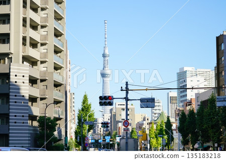 晴朗的東京市中心 晴朗的東京市中心 135183218