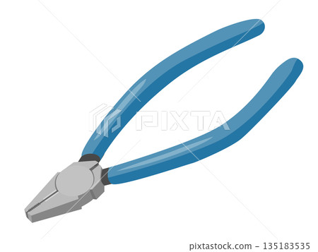 Illustration of pliers 135183535