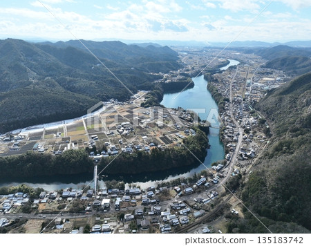 岐阜大峽谷川邊町無人機航拍 135183742