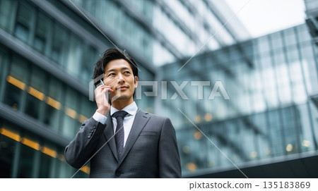 商務人士 商人 男性白領 135183869