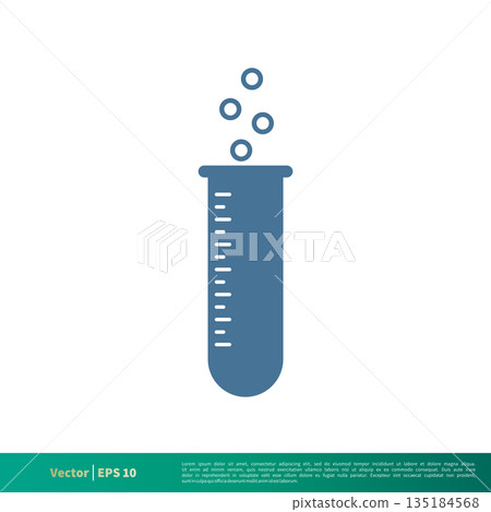 Flask Laboratory Glass Icon Vector Logo Template Illustration Design. Vector EPS 10. Flask Laboratory Glass Icon Vector Logo Template Illustration Design. Vector EPS 10. 135184568