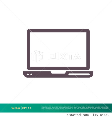 Notebook, Laptop Monitor Display Screen Icon Vector Logo Template Illustration Design. Vector EPS 10. Notebook, Laptop Monitor Display Screen Icon Vector Logo Template Illustration Design. Vector EPS 10. 135184649