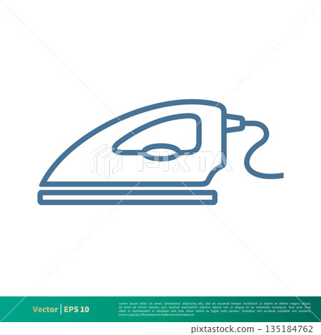 Ironing, Laundry Icon Vector Logo Template Illustration Design. Vector EPS 10. Ironing, Laundry Icon Vector Logo Template Illustration Design. Vector EPS 10. 135184762