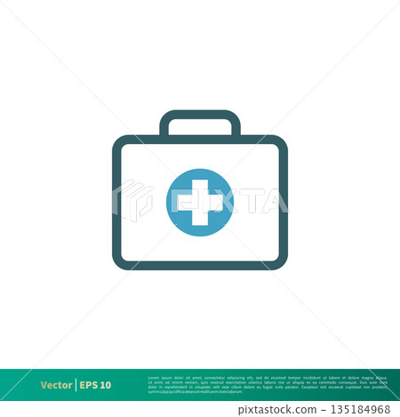 Medical Suitcase, Healthcare Icon Vector Logo Template Illustration Design. Vector EPS 10. Medical Suitcase, Healthcare Icon Vector Logo Template Illustration Design. Vector EPS 10. 135184968