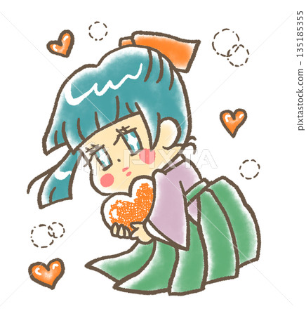 A Taisho girl with a big heart A Taisho girl with a big heart 135185355