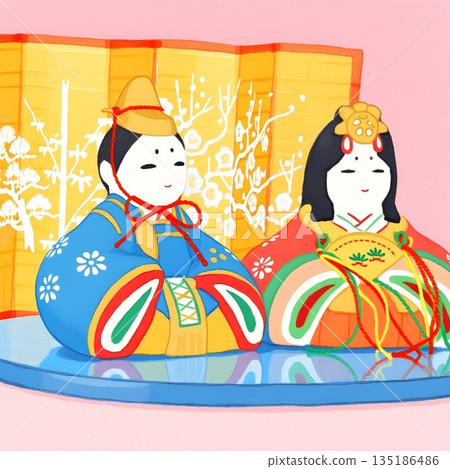 Hinamatsuri doll dressing table Hinamatsuri doll dressing table 135186486