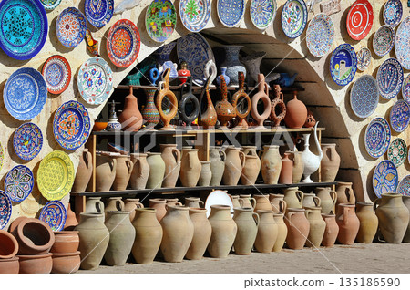 ceramic shop in Urgup, Turkey ceramic shop in Urgup, Turkey 135186590
