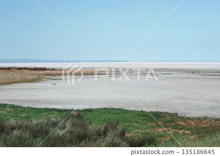 view of the Tuz salt lake view of the Tuz salt lake 135186645