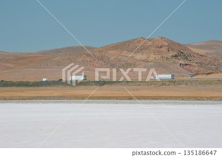 mountain view near Lake Tuz mountain view near Lake Tuz 135186647