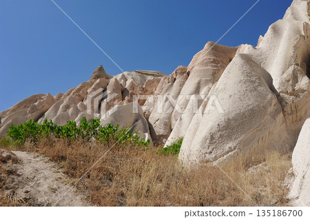 rock formations located near the city of Urgup in Cappadocia 135186700