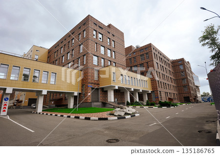 the MIPT building in Dolgoprudny in Moscow 135186765