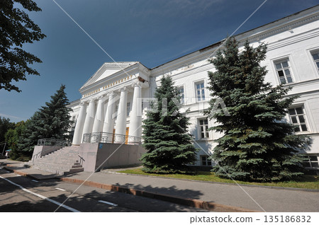 the building of the Agricultural University in Ulyanovsk the building of the Agricultural University in Ulyanovsk 135186832