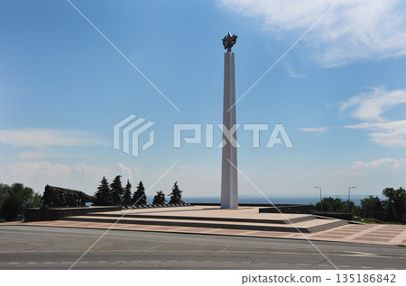 monument to the 30th anniversary of Victory in the Great Patriotic War in Ulyanovsk monument to the 30th anniversary of Victory in the Great Patriotic War in Ulyanovsk 135186842