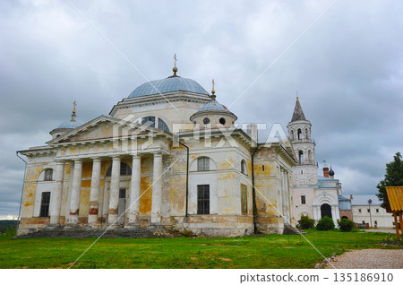 view of the Novotorzhsky Borisoglebsky Monastery in Torzhok view of the Novotorzhsky Borisoglebsky Monastery in Torzhok 135186910
