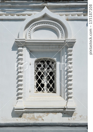 ancient window on the Boriso-Glebsky Cathedral in Ryazan 135187108