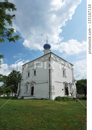 The church at the Spassky Monastery in the Ryazan Kremlin in Ryazan The church at the Spassky Monastery in the Ryazan Kremlin in Ryazan 135187116