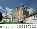 view of the Assumption Cathedral in the Ryazan Kremlin 135187128