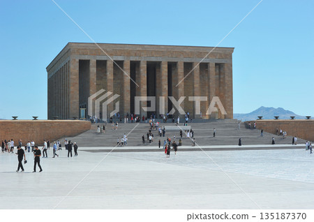 Ataturk Mausoleum in Ankara, Turkey Ataturk Mausoleum in Ankara, Turkey 135187370