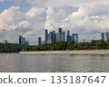 Skyscrapers of the Moscow City International Business Center. Moscow Skyline. 135187647