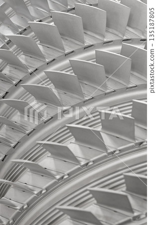 Group of turbine blades Group of turbine blades 135187805