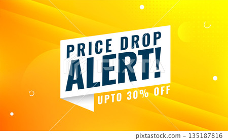 alert price drop coupon banner to get 30 percent discount alert price drop coupon banner to get 30 percent discount 135187816