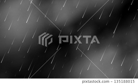 realistic and natural rain droplet background with cloudy effect 135188015