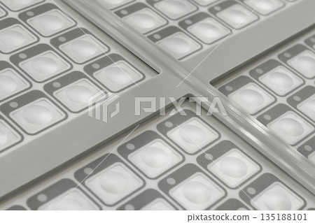 Modern office telephone switchboard panel Modern office telephone switchboard panel 135188101