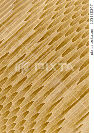Hollow cells of honeycomb structure made of fiberglass or another composite material 135188347