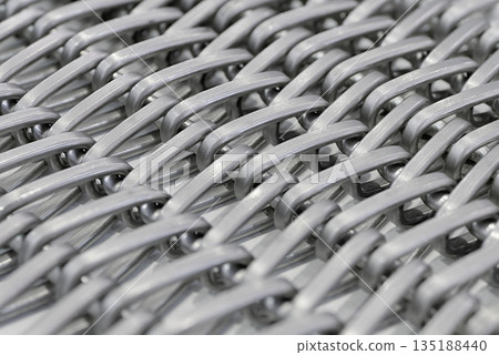 Conveyor belt made of steel mesh 135188440