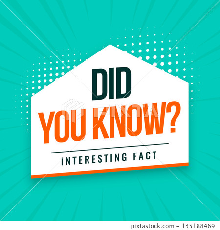 did you know faq background for trivia or quiz 135188469