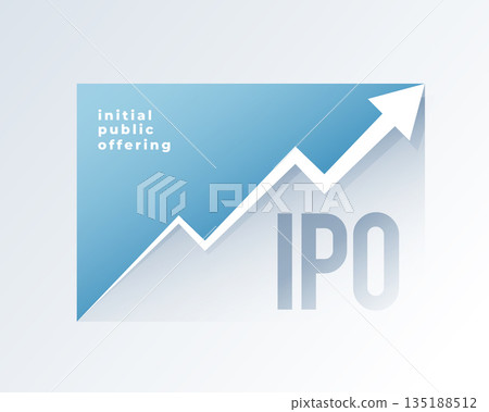ipo initial public offering launch background for company success ipo initial public offering launch background for company success 135188512